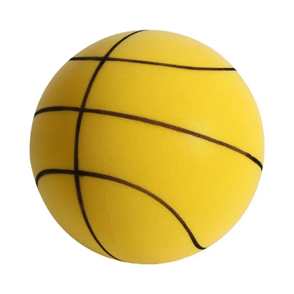 Silent Basketball Foam Basketball Indoor Training Ball Uncoated Low Noise Basketball Training for Kids Various Indoor Activities