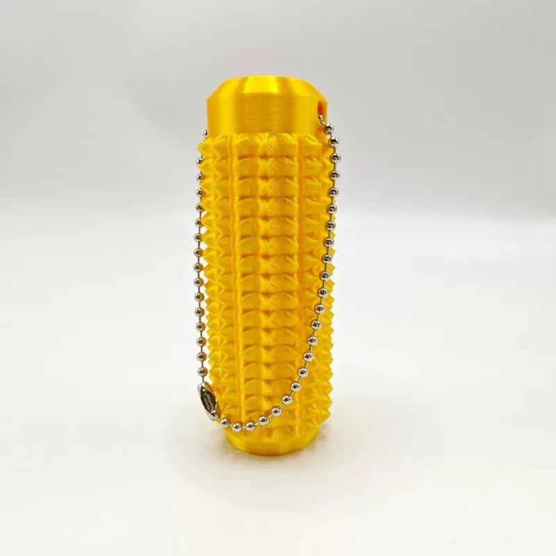 "Tactile Sensory Keychain | Bpa-Free Fidget Anxiety Relief Toy with Spiky Grip, Portable Office Desk Stress Relief Tool "