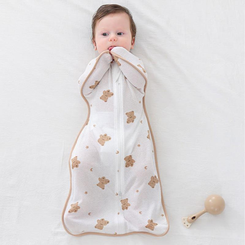 Baby Wearable Blanket Soft Anti-Startle Baby Sleep Sack Unisex Baby Swaddles Sleep Sack