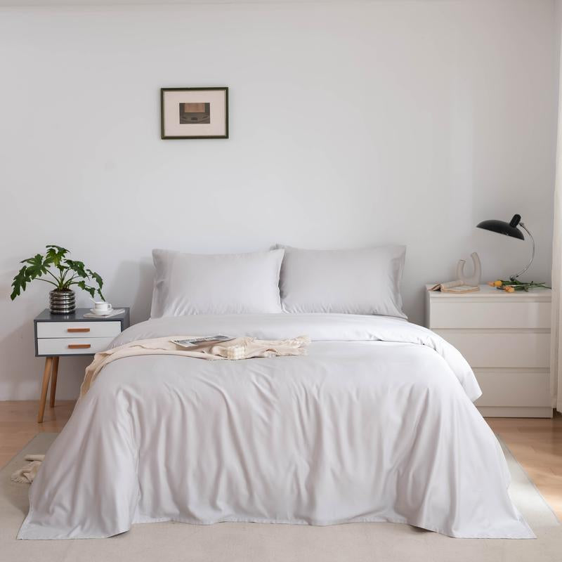 Sweet Zzz Bamboo Viscose Sheets - Organically Grown Bamboo Viscose Bed Sheet Set – Durable, Soft, Cooling Sheets – 15-Inch Deep Pockets - No Blend Bamboo Sheet Set