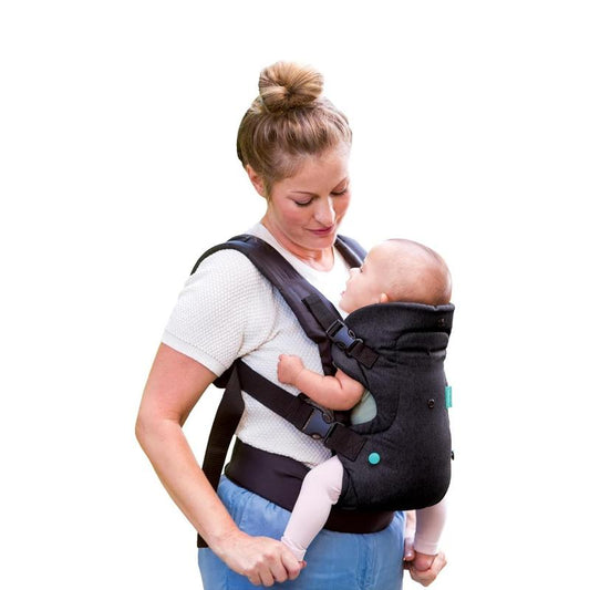 4 in 1 Convertible Baby Carrier, Ergonomic Easy Carry Travel Solution, Hands-Free Baby Carrier, Baby Travel Essentials