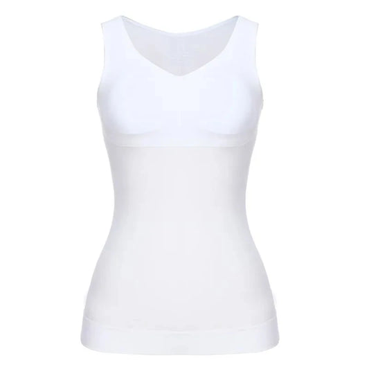 Tank Tops Camisole with Built in Padded Bra Vest Cami Shelf Bra Women Casual Wide Strap Tank Top with Built in Removable Bra