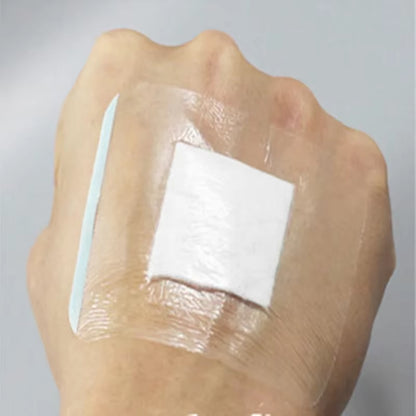 10 Pcs/Lot Transparent Tape Adhesive Plaster Waterproof Wound Hemostasis Sticker Band First Aid Bandage Emergency Kit
