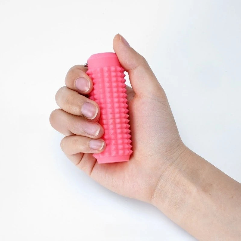 "Tactile Sensory Keychain | Bpa-Free Fidget Anxiety Relief Toy with Spiky Grip, Portable Office Desk Stress Relief Tool "